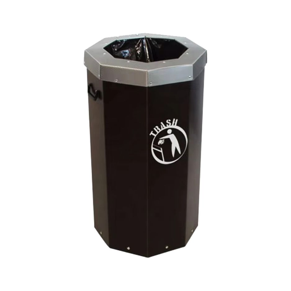 Hollow plate bin